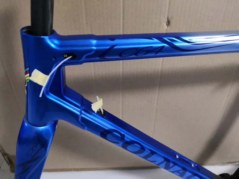Популярная распродажа Colnago C64 синяя карбоновая рама T1100 UD карбоновая рама для шоссейного велосипеда размер 48 50 52 54 56 см