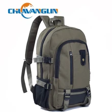 Chuwanglin canvas backpack men’s travel backpack casual school bags fashion male Daily backpacks unisex student bag A1715