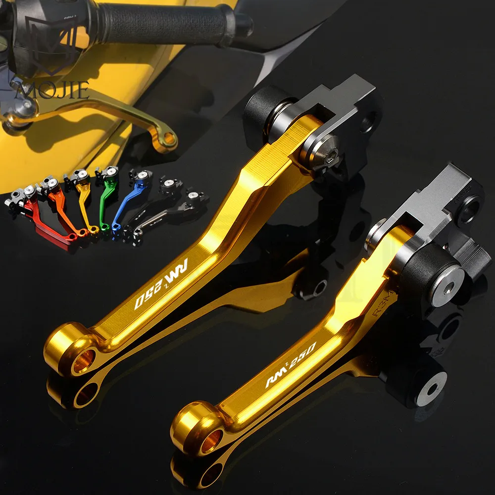 

For SUZUKI RMZ250 RMZ 250 2004 2005-2006 2007-2018 2017 2016 2015 Motocross CNC Pivot Brake Clutch Levers Dirt Bike Motorcycle