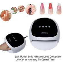 Светодиодный УФ 48 Вт белый гель для ногтей Светодиодный УФ-гель для ногтей отверждения лампа Сушилка для гель-лака ights красота машинка для дизайна ногтей