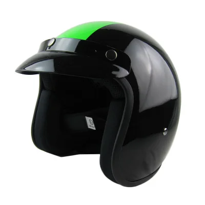 Новые Ретро мотоциклетные шлемы открытый 3/4 лицо мотоциклетный шлем 9 цветов Чоппер мотоциклетные Ретро шлемы Vespa