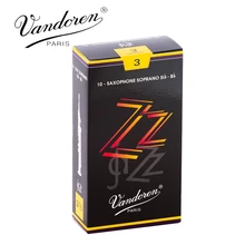 Оригинальные Франция vandoren ZZ сопрано sax Reeds/Bb сопрано Саксофоны Тростников Сила 2.5#, 3# коробка 10 [ ]