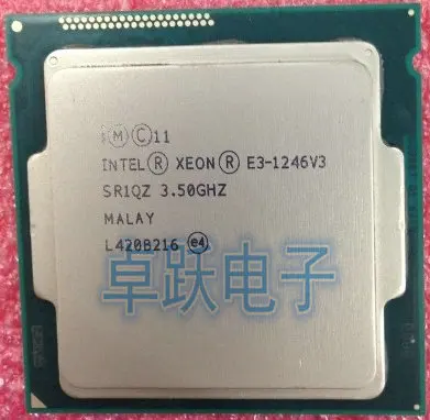 Оригинальный процессор Intel Xeon 3 50 ГГц 8 м LGA1150 четырехъядерный для настольного ПК с