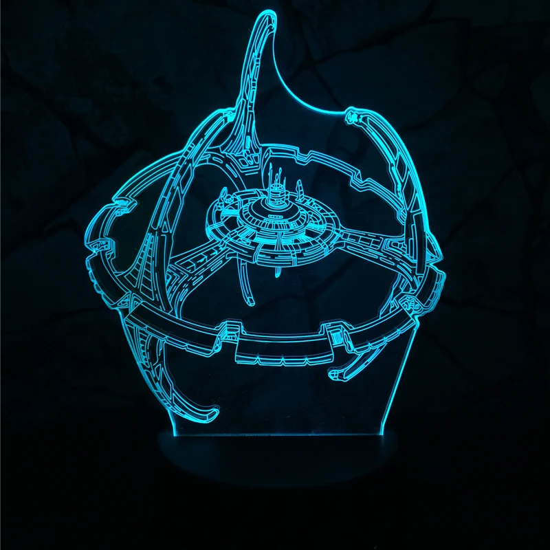 

lamparas 3D Star War Trek 3D LED LAMP NIGHT LIGHT RGB Bulb Christmas Decorative New year Gift Cartoon Kids toys Luminaria LAVA