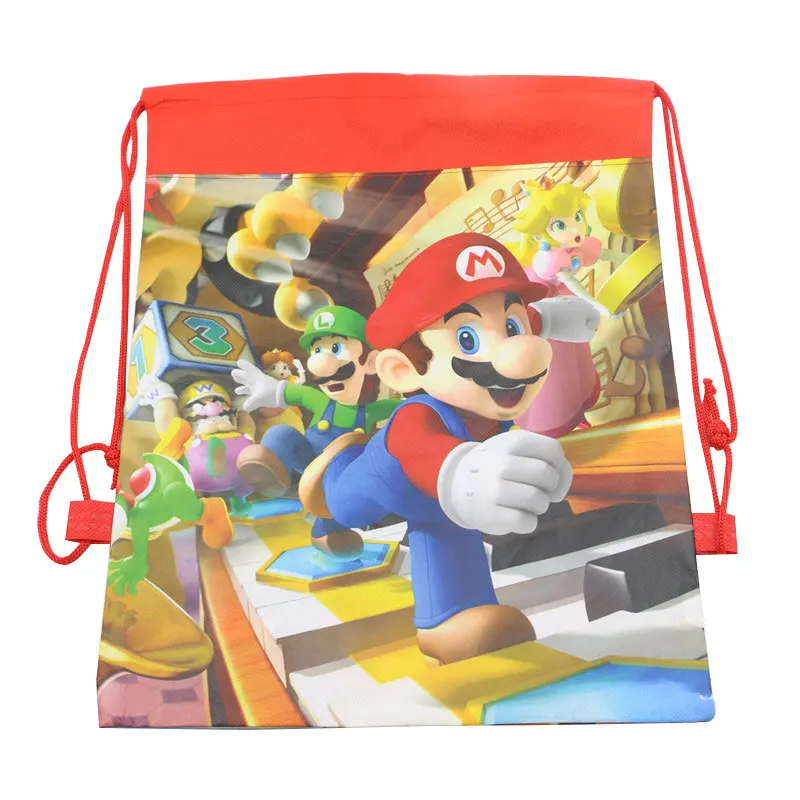 Для 10 человек ребенок мальчик Взрослый день рождения поставки Super Mario Bros вечерние украшения наборы Бумажная гирлянда чашки, ребенок, Душ - Цвет: Bag-1-1pcs