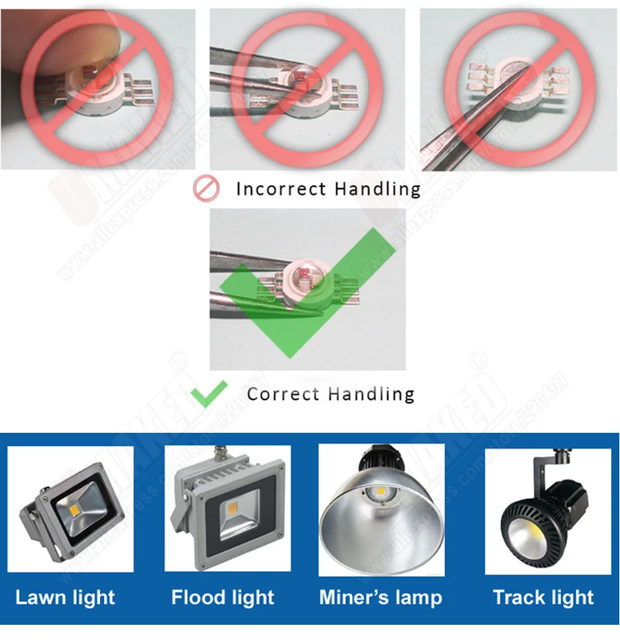 Рисунок 5 - Светодиодная бусина высокой мощности