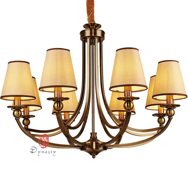 Us 39 05 29 Off Dynasty Lighting Modern Chandelier Art Decoration Style Antique Vintage Pendant Br Copper Sconces Foyer Project Hotel Lobby In Us 39 05 29 Off Dynasty Lighting Modern Chandelier Art Decoration Style Antique Vintage Pendant Br Copper Sconces Foyer Project Hotel Lobby In