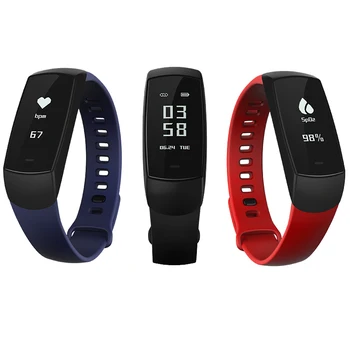 

V09 Smart Bracelet Blood Oxygen Heart Rate Monitor Hypoxic Warning Smart Band Running Mode Fitness Tracker Smart Wristband IP67