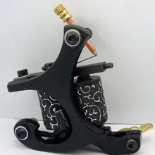 10 шт./лот Pro чугунного литья татуировки 10 Обертывания Катушки нержавеющая сталь татуировки тела Книги по искусству пистолет катушки машины LPC-ITM-7019-3C