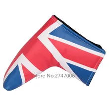 Флаг Великобритании чехол для клюшки для гольфа волшебное закрытие Гольф головной убор из искусственной кожи Лезвие Тип Гольф Клуб Крышка для клюшки