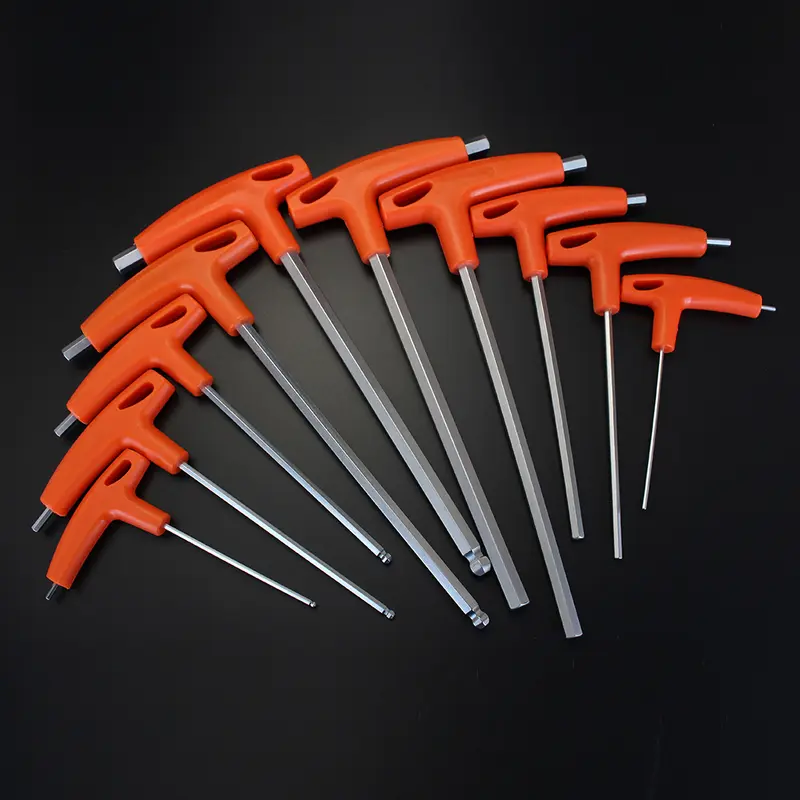 2/2.5/3/4/5/6/8/10mm Ball/Flat head Hex key allen wrench Hand tool Universal Quick Snap Adapter Chrome Vanadium Steel hexagona - Image 3