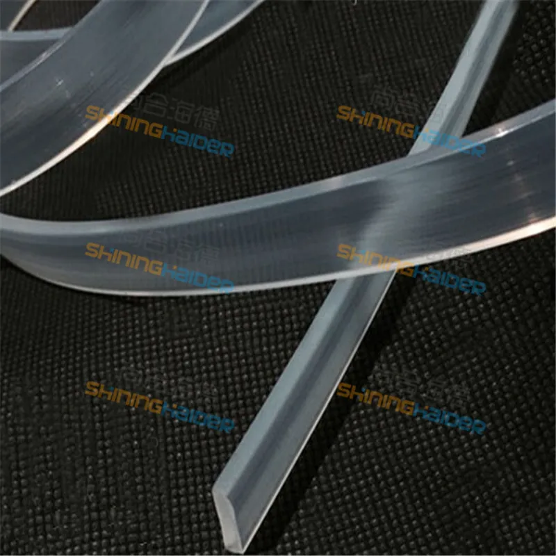 Free shipping thickness 2mm 2.5mm 3mm food grade transparent silicone