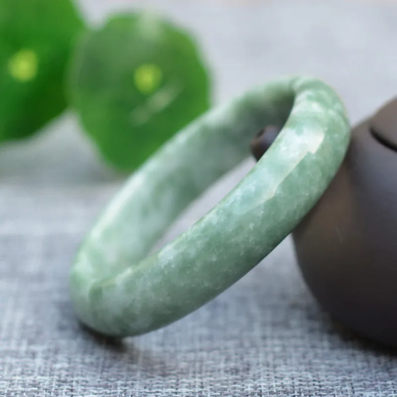 

Drop Shipping Cheaper Natural Green Guizhou Jade Bracelets Round Bangles Gift For Women's Jade Jewelry accessories