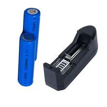 Bateria recarregável + aaa, conjunto de 2 peças de 14500 1200mah + carregador universal