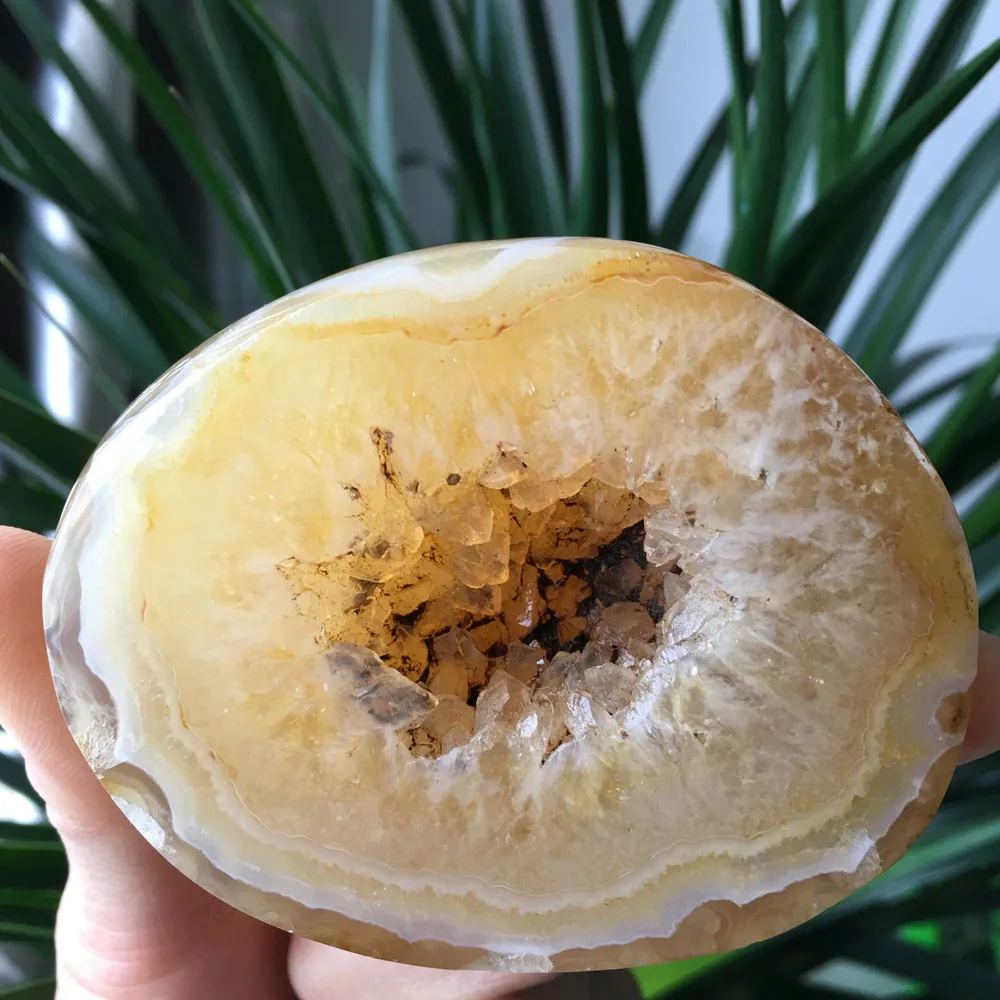 305g Agate Geode! Hot sale NATURAL CARNELIAN CRYSTAL fengshui healing