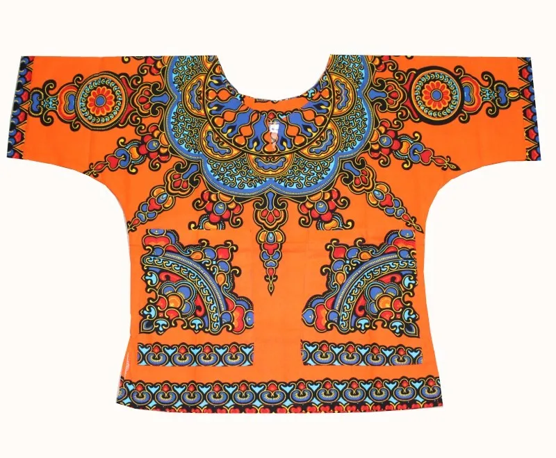 Wholesale Kids 2019 Child New Fashion Design Traditional African Clothing Print Dashiki T-shirt For Boys and Girls african attire