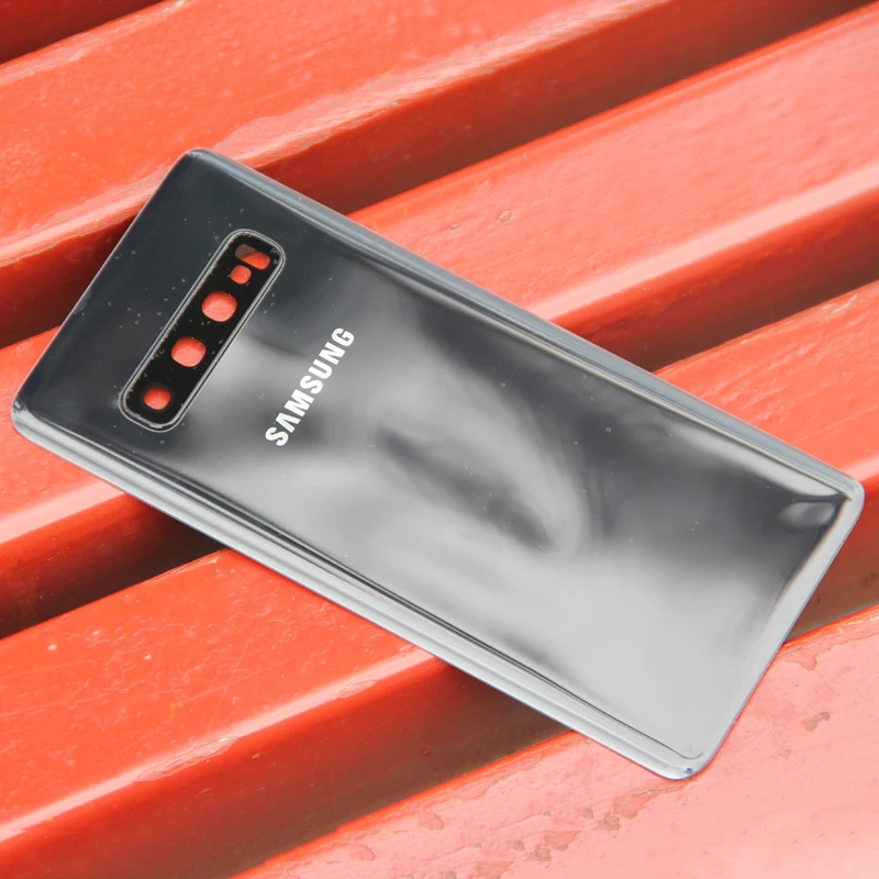 Оригинальный корпус аккумуляторной батареи Samsung Galaxy S10 SM G9730 Plus G9750 чехол для