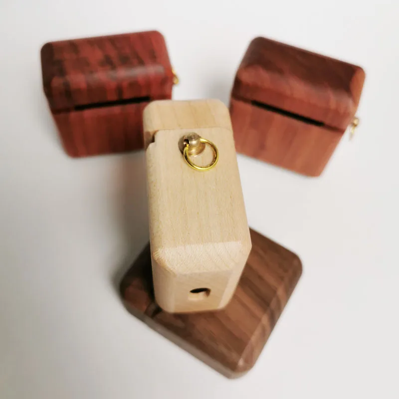 For Airpods 1 2 Cover Apple Wireless Bluetooth Headset Charging Cover Protective Cover Wood materials Pack