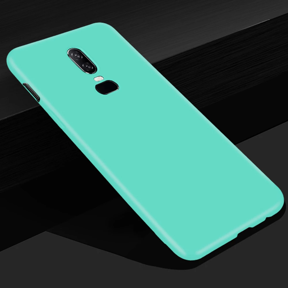 

GerTong Unti-finger print Matte Case For Oneplus 5 Rubber TPU silicone Cases For Oneplus 6 Soft Cover For Oneplus 6t 5t Fundas