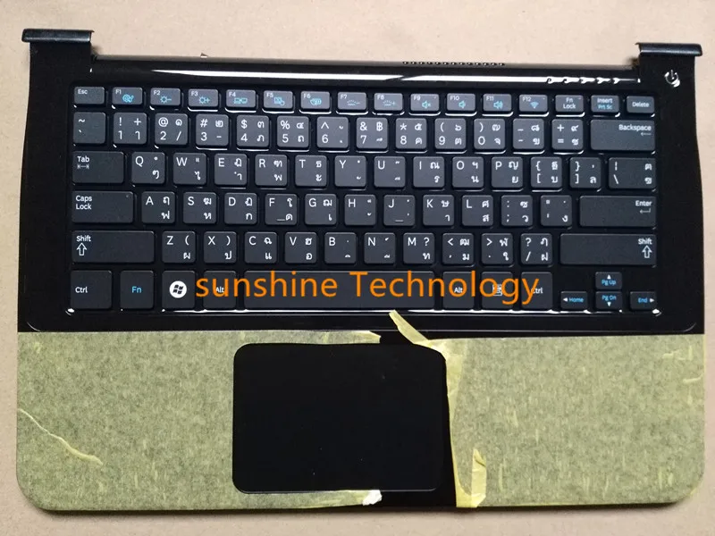 

Thailand layout new laptop keyboard with palmrest for samsung BA75-02898F NP900X3A 900X3A