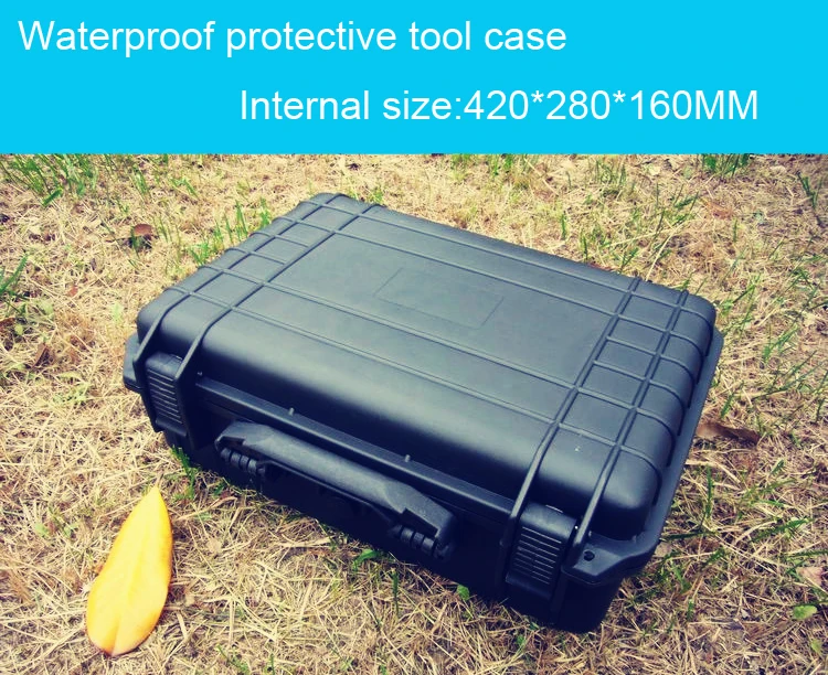

Tool case toolbox travel case Impact resistant sealed waterproof camera case protect equipment with pre-cut foam lining