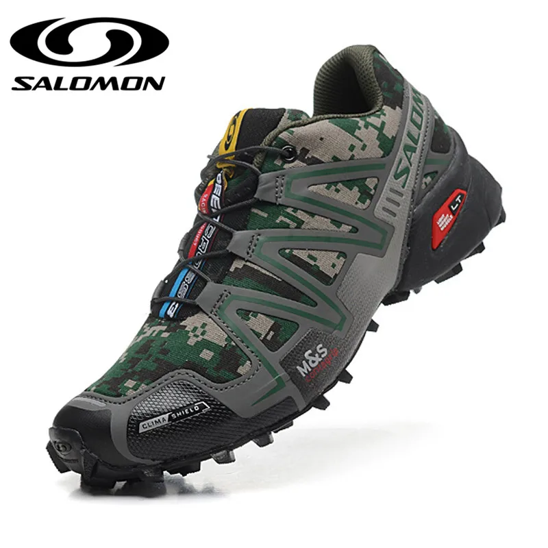 Salomon Speed Cross 3 CS III Men Shoes Professional Outdoor Male Athletic Sport Running Shoes Original Speedcross 3 Size 40-46