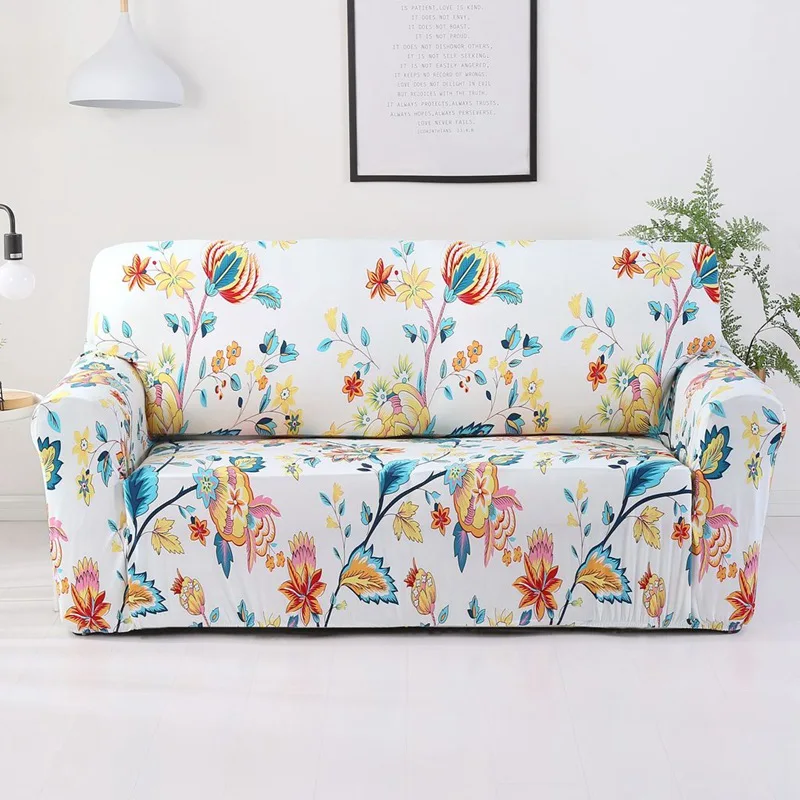 white sofa cover