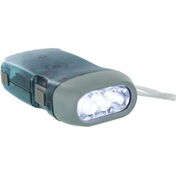 

NFLC 3 LED Dynamo Wind up Flashlight Nr Camping Torch Light