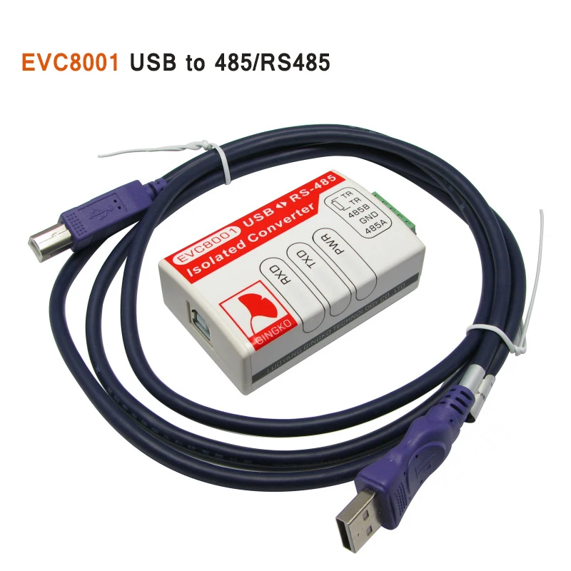 EVC8001 USB к 485/RS485 магнитное соединение изоляционный конвертер Молниезащита промышленного класса FT232