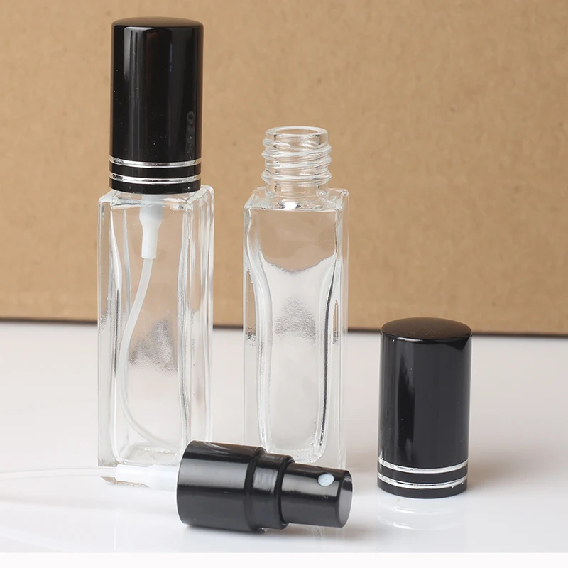 Jual 1 pcs 10 ml portabel travel mengisi parfum atomizer kaca kosong semprot botol kecil makeup kontainer