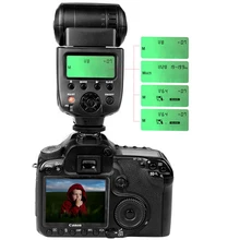 Viltrox JY-680A LCD Flash Speedlite for Canon EOS 1200D 700D 650D 600D 70D 60D 1300D 6D 5D II/III