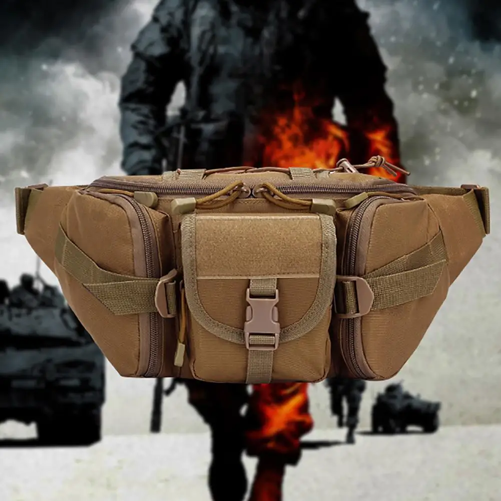 

Army Outdoor Sports Sling Pouch Chest Waist Bag Unisex Camouflage Fanny Pack
