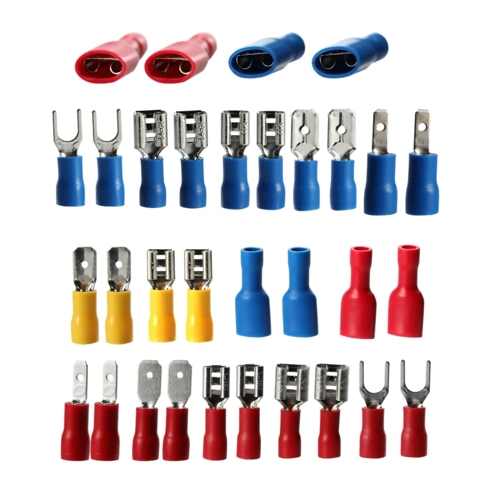 

330Pcs Insulated Wire Terminals Connector Crimp Splice Connector Hose Connector Set