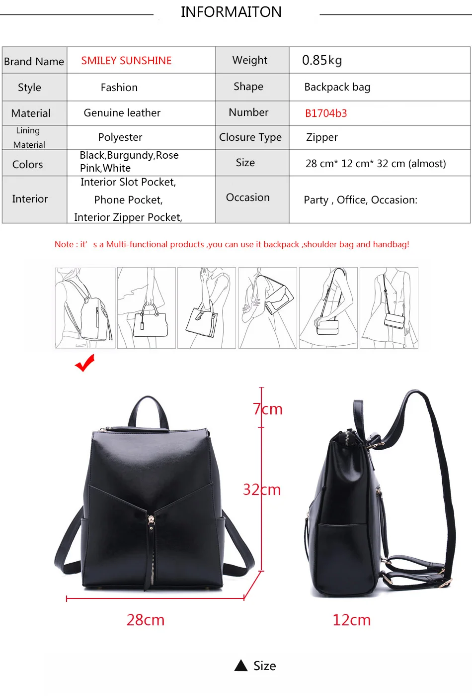 Модный женский рюкзак из натуральной кожи, женский рюкзак для девочек-подростков, школьная сумка, школьный рюкзак, sac a dos