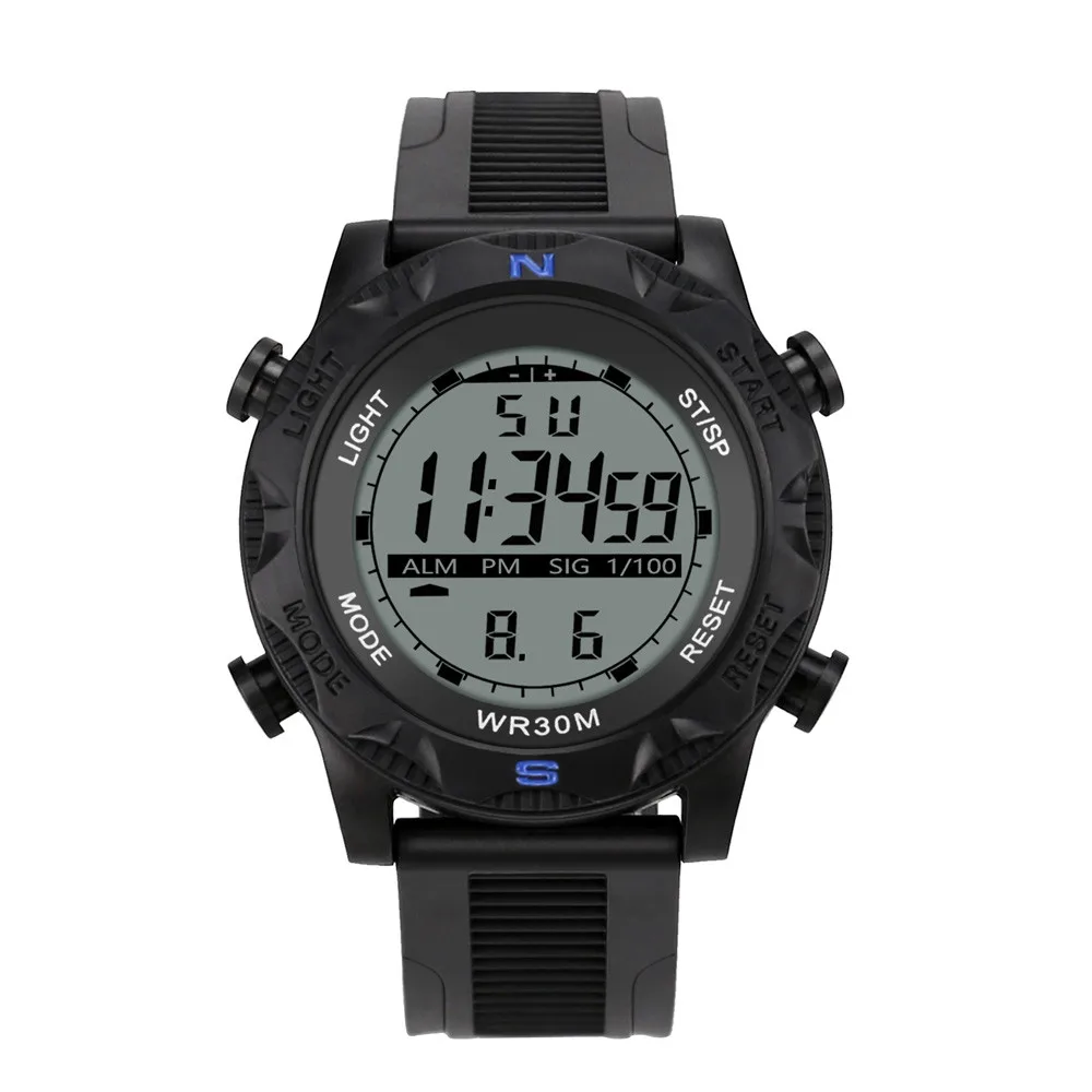 

relogio masculino Luxury Men Analog Digital Military Army Sport LED Waterproof Wrist Watch reloj relogio clock electronic watch