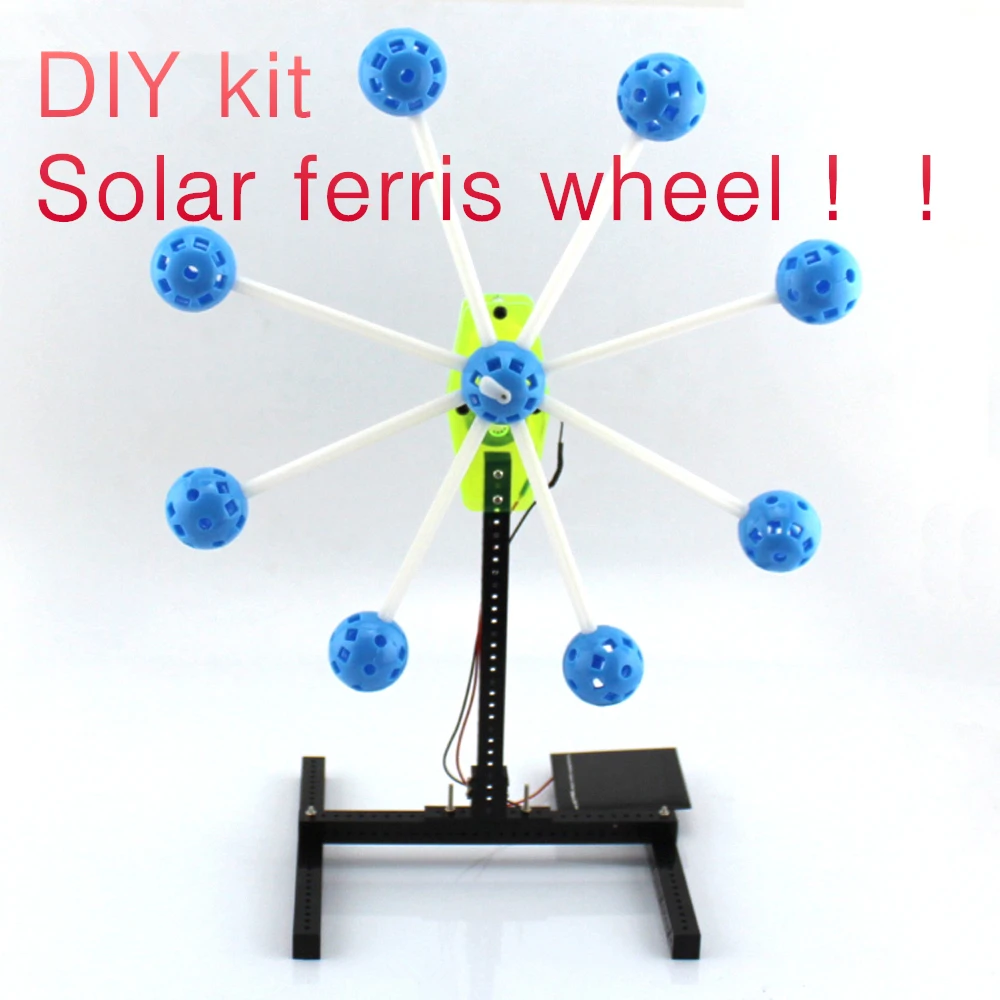 Kit Motore Solare Mendocino Fai Da Te – Giocattolo Scientifico Con Pannelli E Magneti