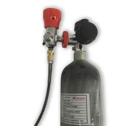 Акция Горячее предложение PCP воздуха пистолет использовать 2.17L 4500psi углеродного волокна цилиндр/бак для пейнтбола для охоты или дайвинга