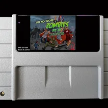 16Bit игры* OH NO! Больше зомби съедают мои друзья(Версия США