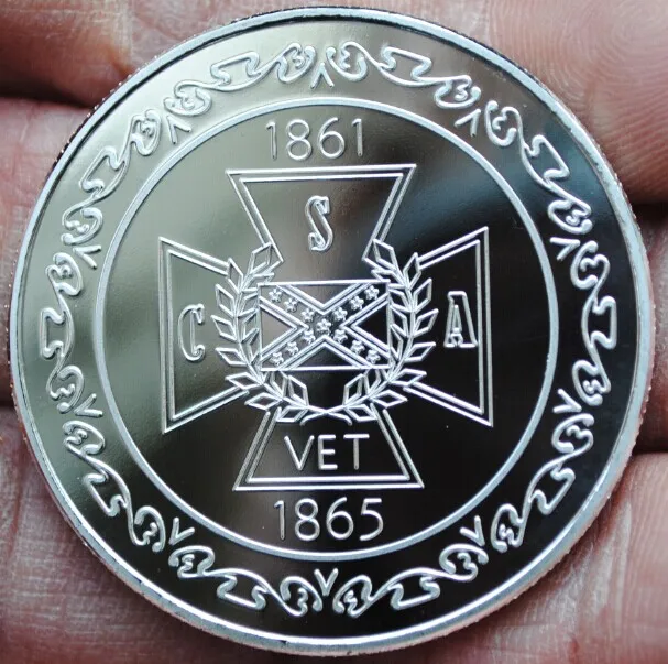 

Silver Plated Souvenir US CIVIL WAR USA Collectibles Coin MEDAL Commemorative Coins Non-currency Art Craft