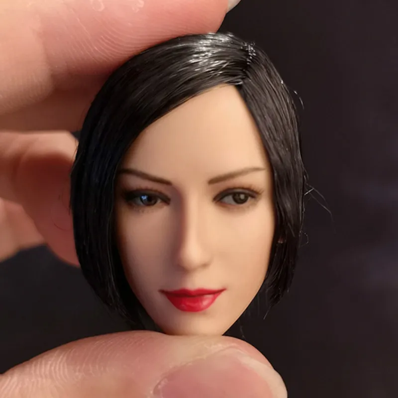 

YMTOYS 1/6 Scale Asian Female Head Sculpt Cute Girl Ada Head for 12inch Phicen Tbleague JIAOUL Doll Body toys