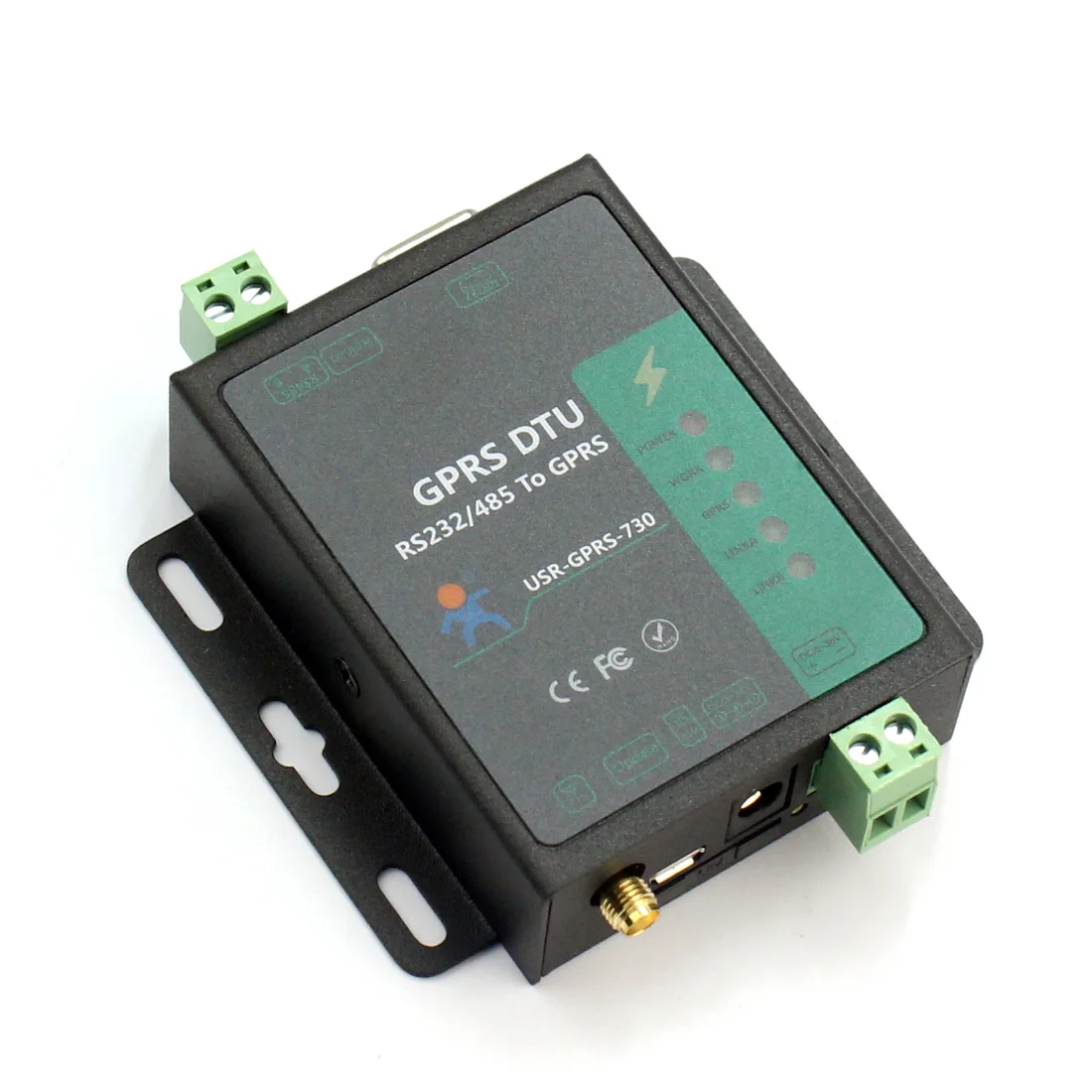 USR-GPRS232-730 RS232/RS485 GSM модемы Поддержка GSM/GPRS к последовательному преобразователю DTU управление потоком RTS CTS запчасти