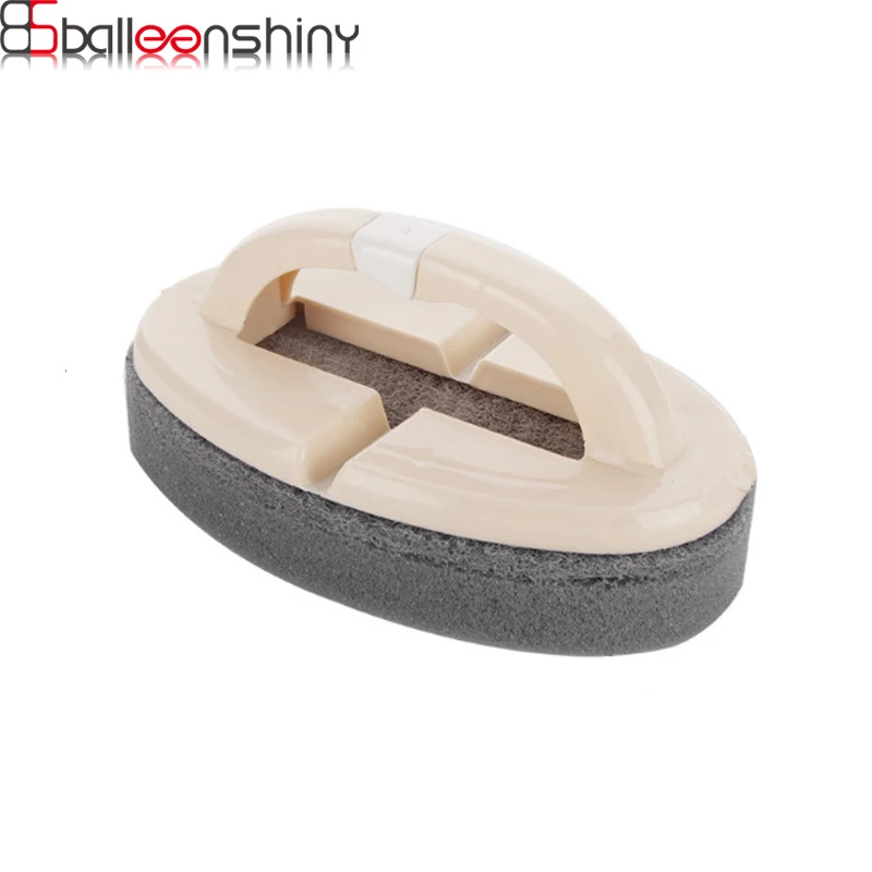 

BalleenShiny 1pcs Folding Sponge Cleaning Brush Kitchen Cleaning Bathroom Toilet Kitchen Glass Wall Cleaning Bath Brush
