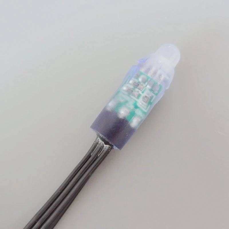 Светодиодный модуль пикселей DC5V 12 мм WS2811 IP68 водонепроницаемый RGB светодиодный