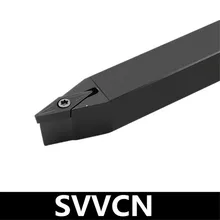 YZ66 1 pcs SVVCN 1010F11 Índice Torno ferramentas de Torneamento Externo Suporte Para VC… Inserções