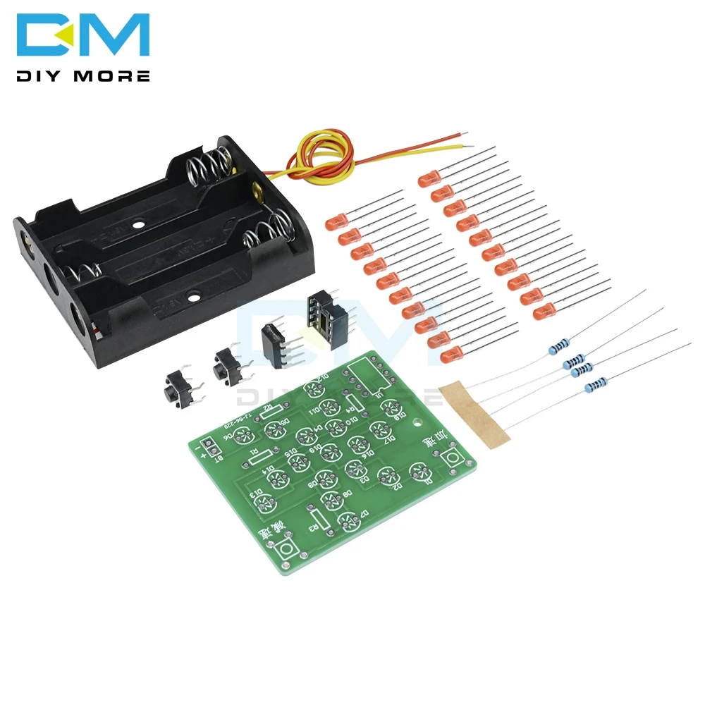

DC 5V Windmill Training Funny Diy Electronic Diy Kit Pcb Board for Practice Adjustable Speed MCU Design for Soldering DIY Kit