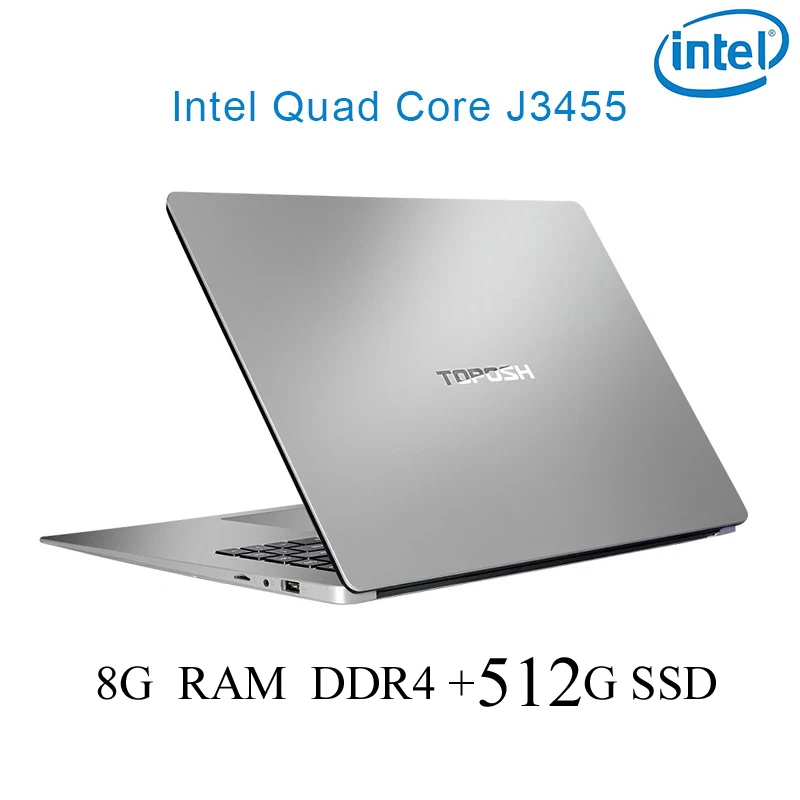 

P2-21 8G RAM 512G SSD Intel Celeron J3455 Gaming laptop notebook computer keyboard and OS language available for choose