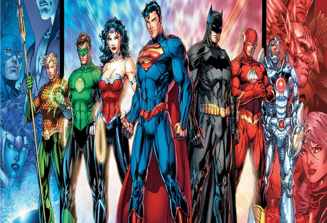 Colorwonder Superhero Theme Photography Background Justice League Superman  7x5ft Cartoon Backdrop for Kids Birthday Party Decor - AliExpress Consumer  Electronics