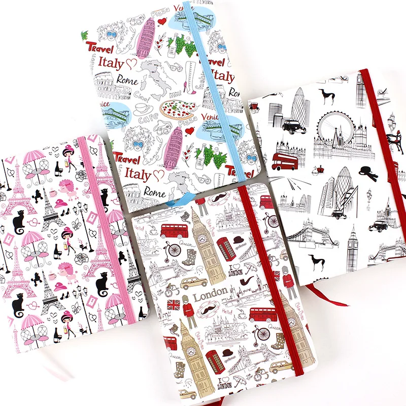 

Hard Cover A5 Creative Notepad Business Office Students Journal Notebooks Writing Pads
