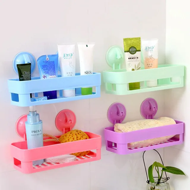 4colors Kitchen Bathroom Storage Holders Racks Super Vacuum Double 4colors Kitchen Bathroom Storage Holders Racks Super Vacuum Double Er Leakage Soap Dish Tank Set