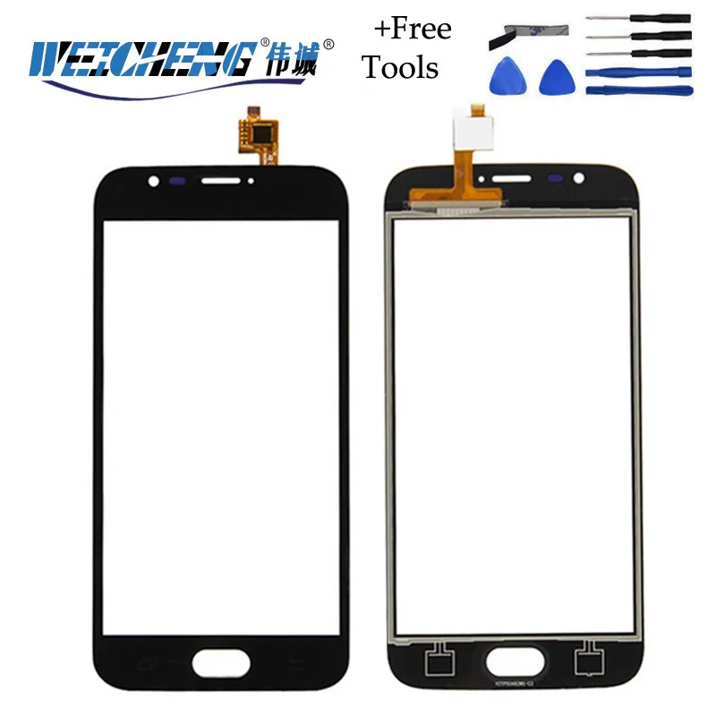 WEICHENG Для DOOGEE X9 мини сенсорный экран 5 &quotдля x9 Mini передний стеклянный + Бесплатные